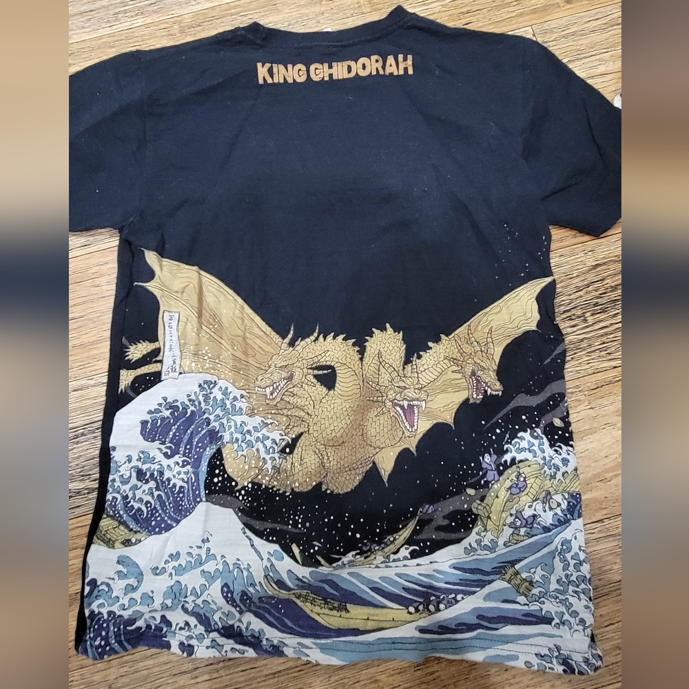Awesome King Ghidora Godzilla t-shirt
